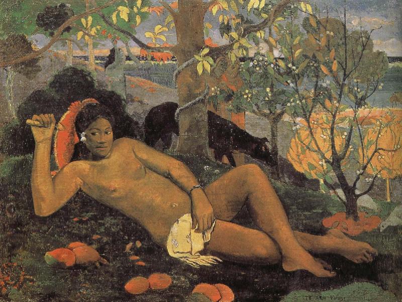 Paul Gauguin Woman with Mango France oil painting art